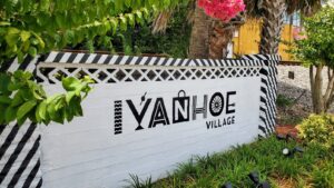 ivanhoe village sign
