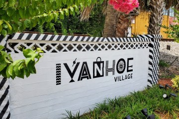 ivanhoe village sign